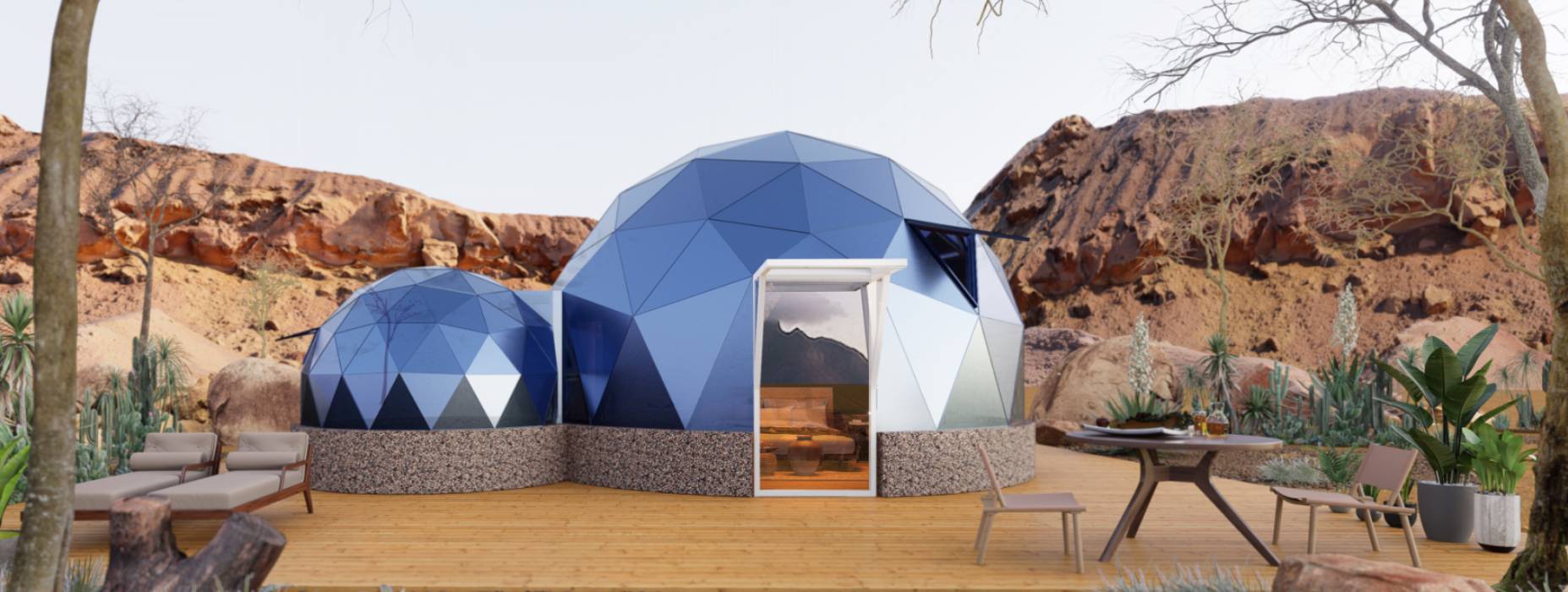 洛扎县球形智能光伏玻璃星空房